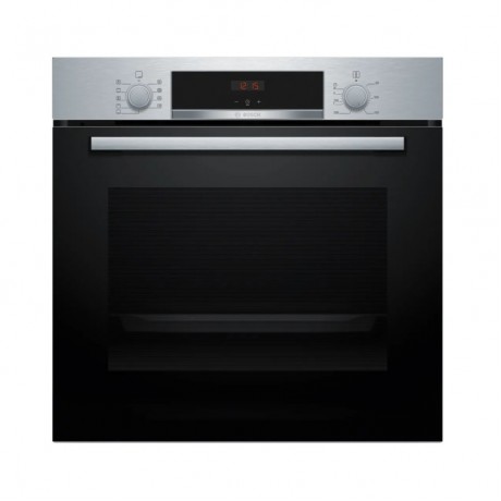 BOSCH HBA534ES4 & PKE645BA2E 71 Lt Inox Eντοιχιζόμενο Σετ Φούρνος και Εστία